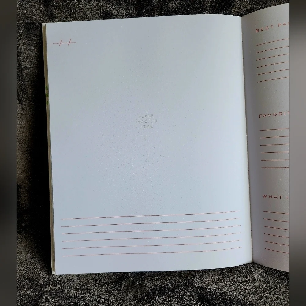 New Mother's Book of Loves / photo journal for mom